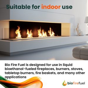 Suitable for indoor use bioethanol