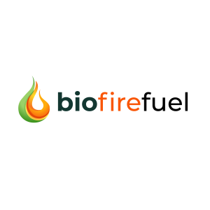 Bio Fire Fuel Logo. Premium bioethanol Bulk buy with easy pour nozzle