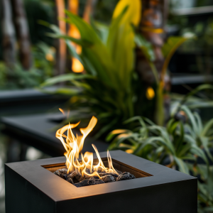 Outdoor bioethanol firepit