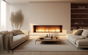 Indoor bioethanol fire