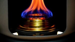 Liquid bioethanol camping stove