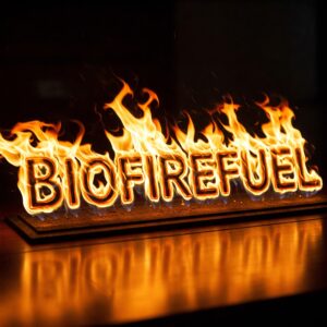 Biofirefuel fire