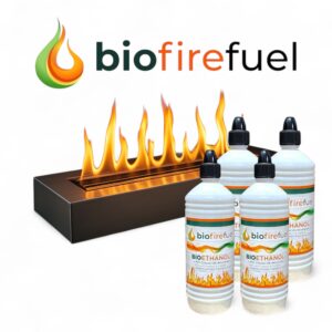 Biofirefuel high purity bio ethanol fuel